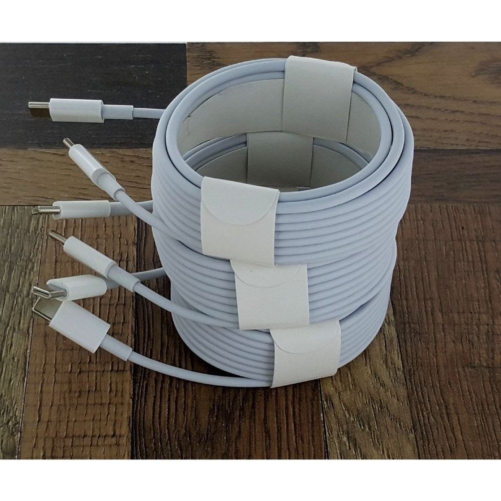 3pack 10ft Type C to Type C Charging Cable for Samsung and other devices